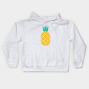 Disco Pineapple in Sky Blue by Suzie London Kids Hoodie